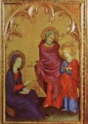 Simone Martini Christ Discovered in the Temple oil painting